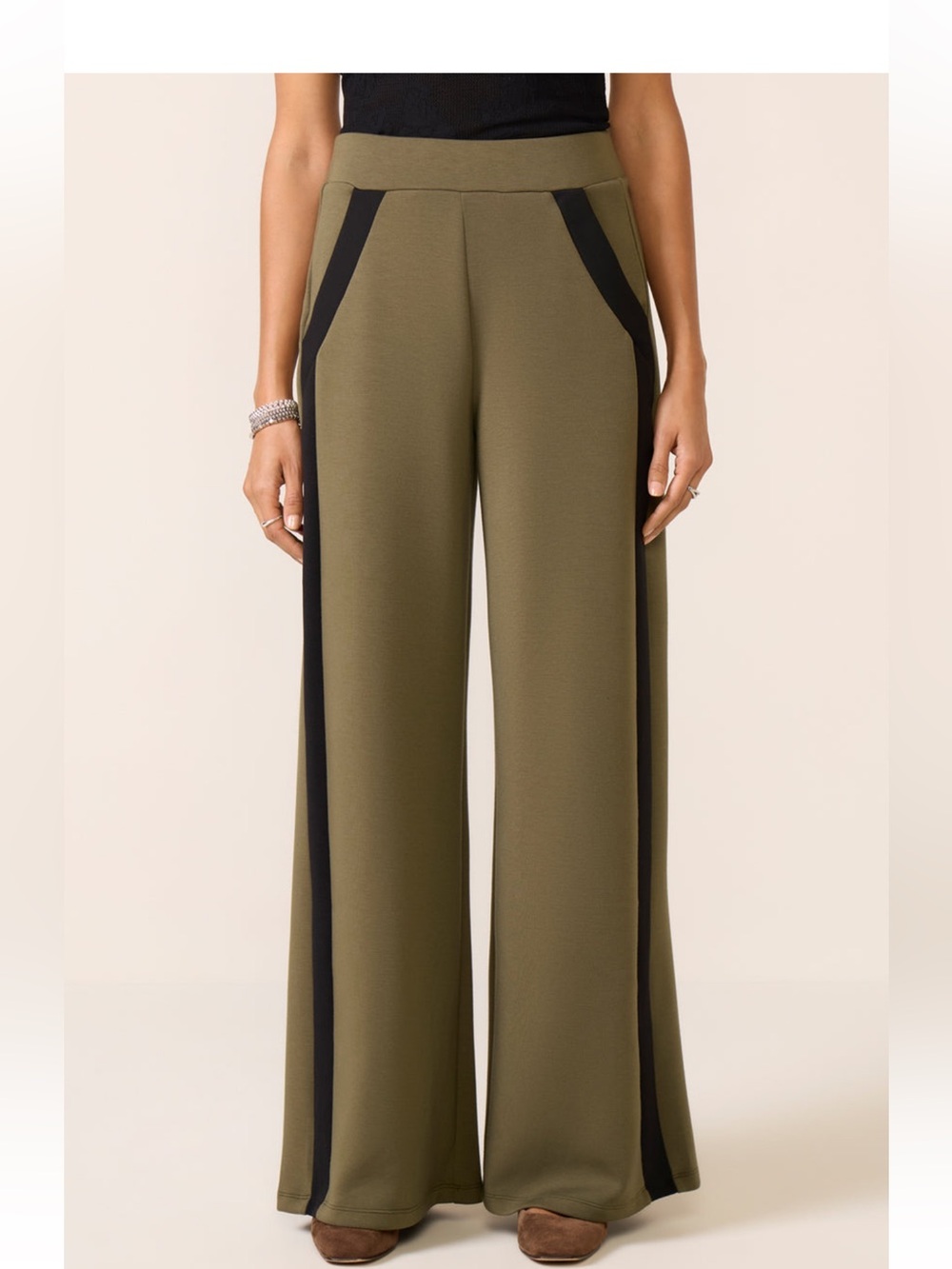 Spanx AirEssential Stripe Track Pant - Picture 5 of 6